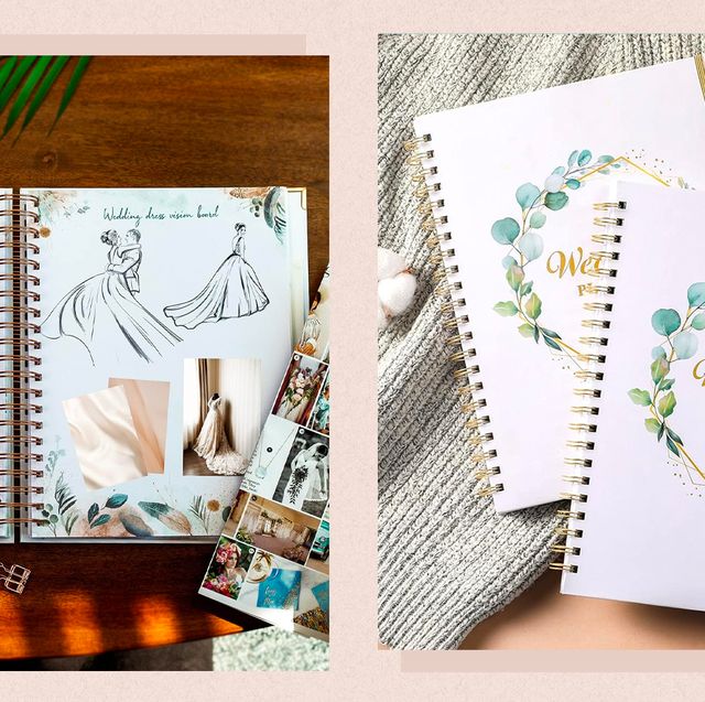 Beautiful Boho Wedding Planner Book and Organizer - Enhance