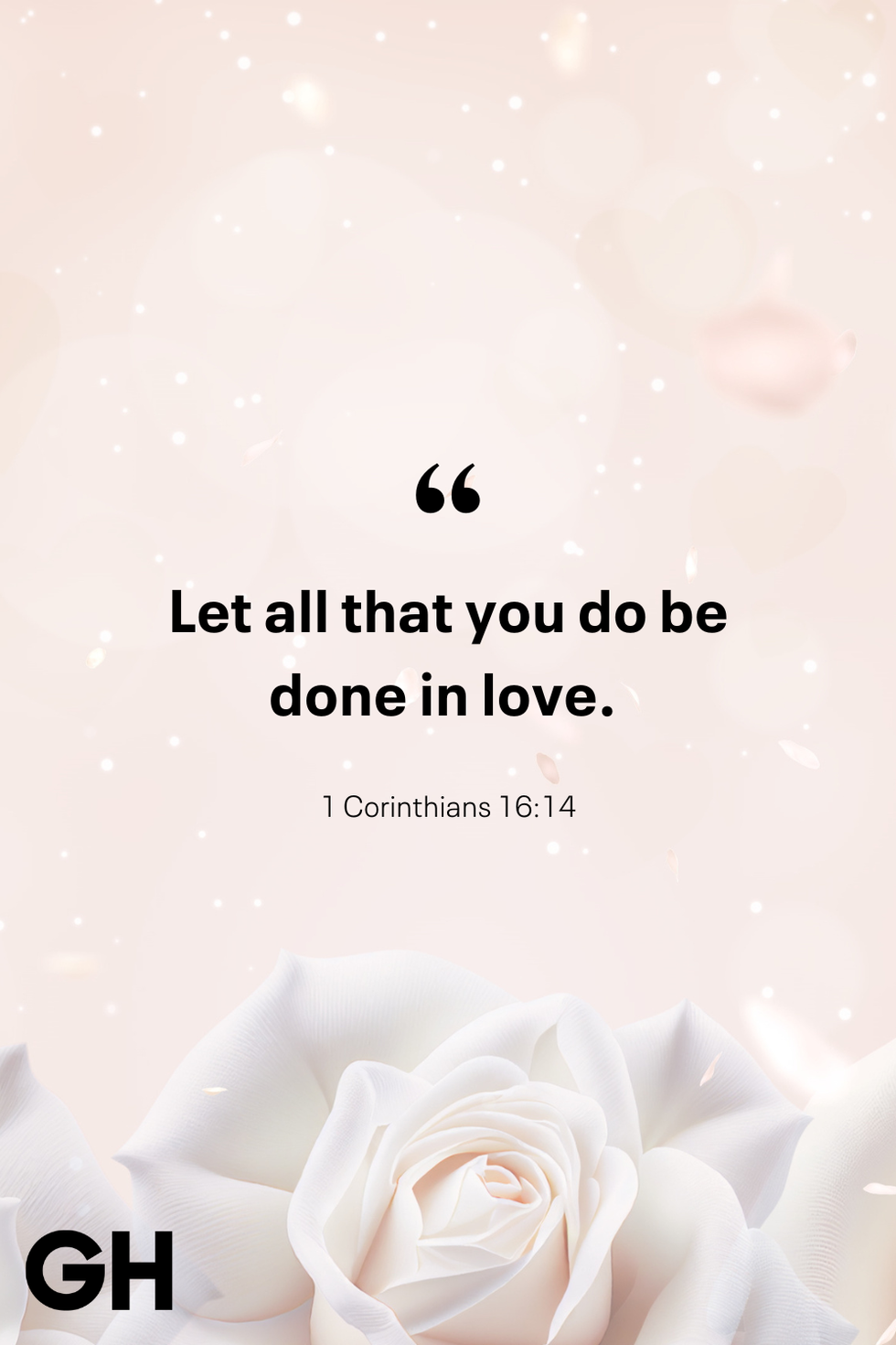 let all that you do be done in love 1 corinthians 1614