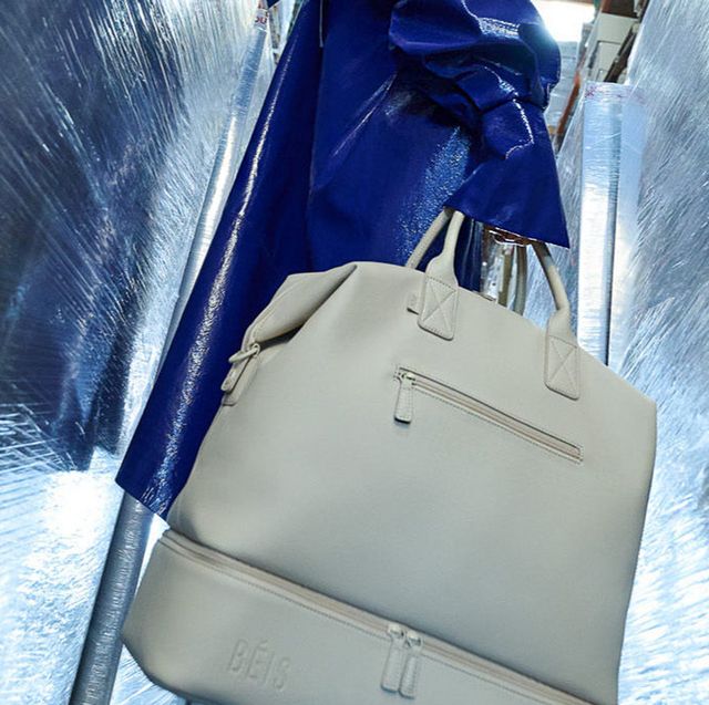 Vera Bradley Lighten Up Weekender Travel Bag in Blue