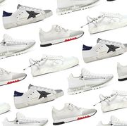 golden goose, givenchy, hermes, offwhite white sneakers
