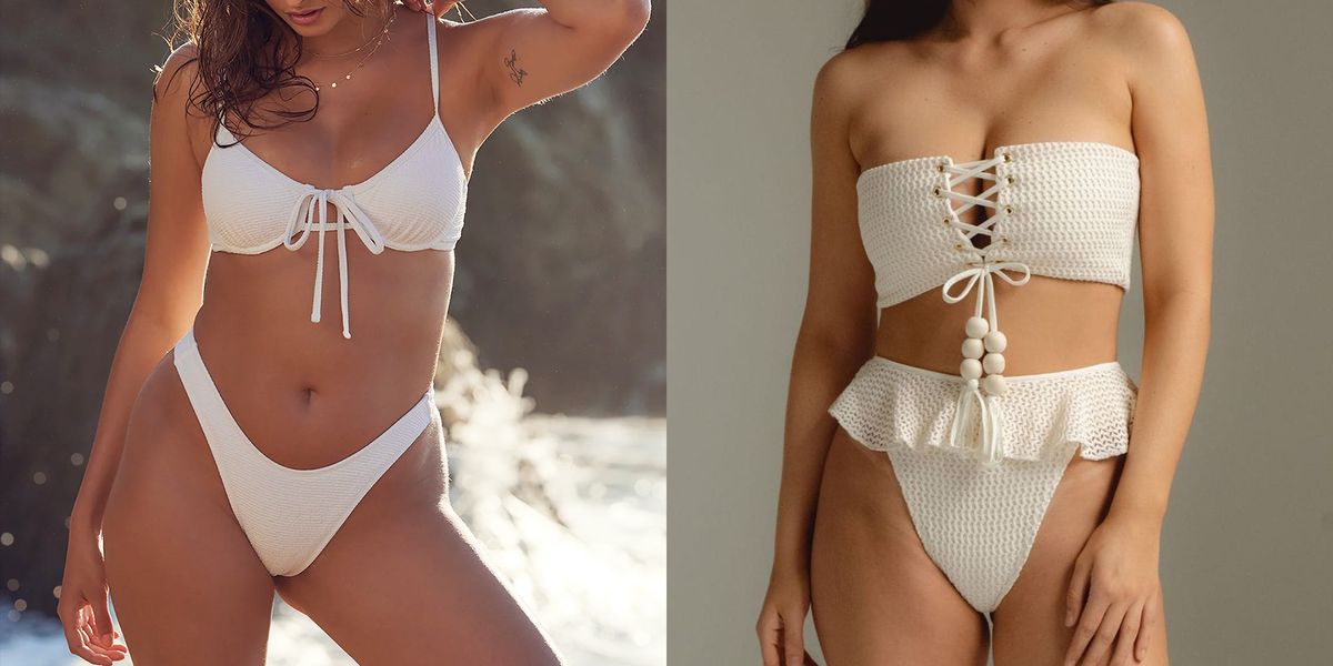 17 Best White Swimsuits That Aren't Sheer (Promise!)