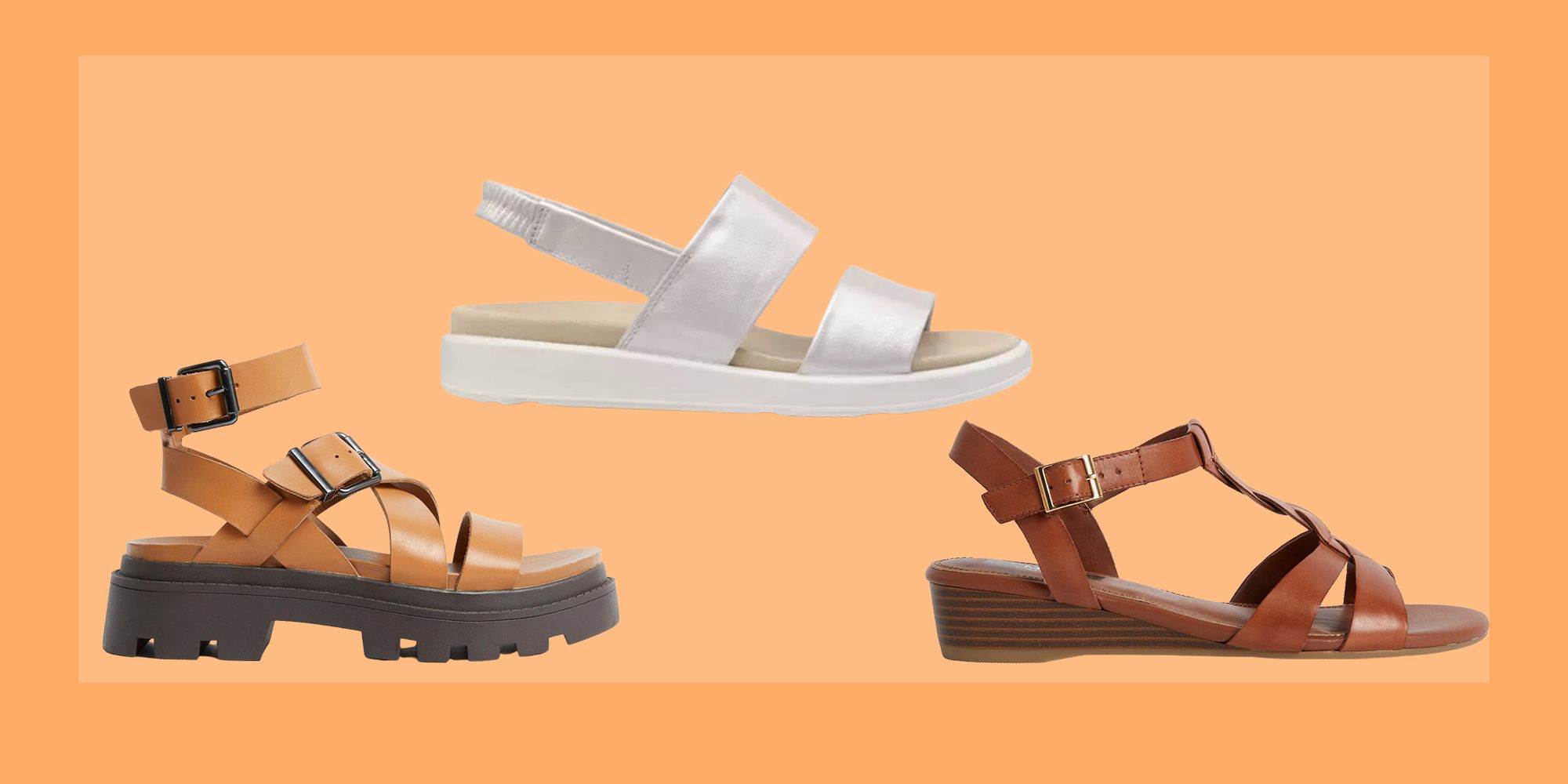 Adjustable Fit Sandal, Wide Foot, Narrow Foot, Light Brown Sandals, Sandals  With Buckle, Women Sandals, Summer Shoes, Leather Sandals 