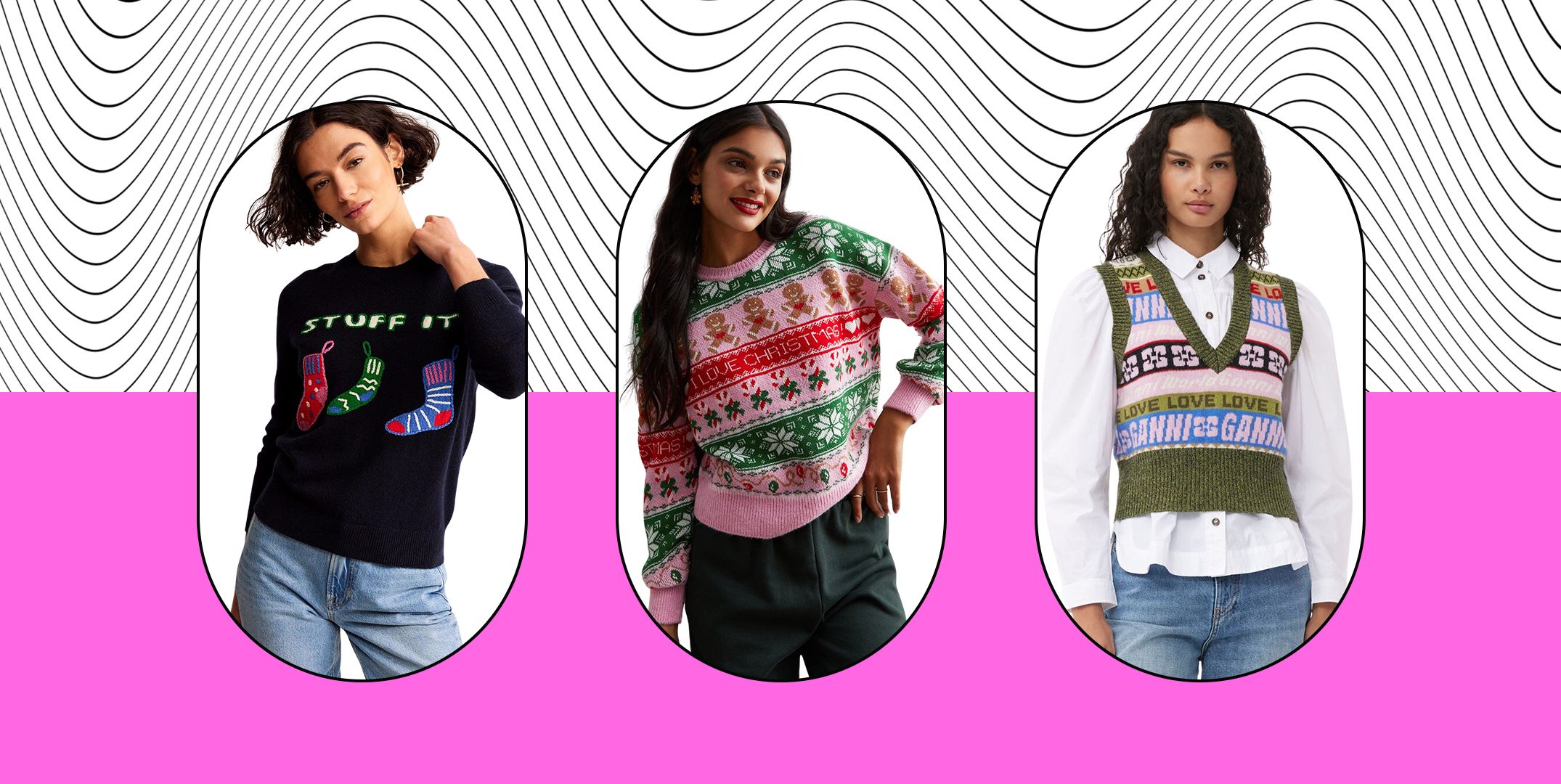 Fancy christmas jumpers best sale