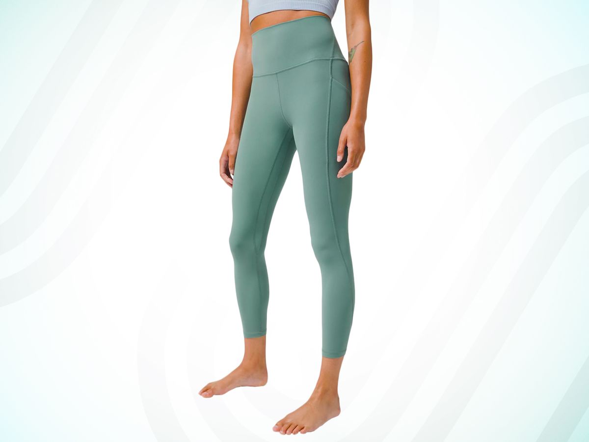 lululemon athletica Align High-rise Wide-leg Cropped Pants - 23 - Color  Blue - Size 0