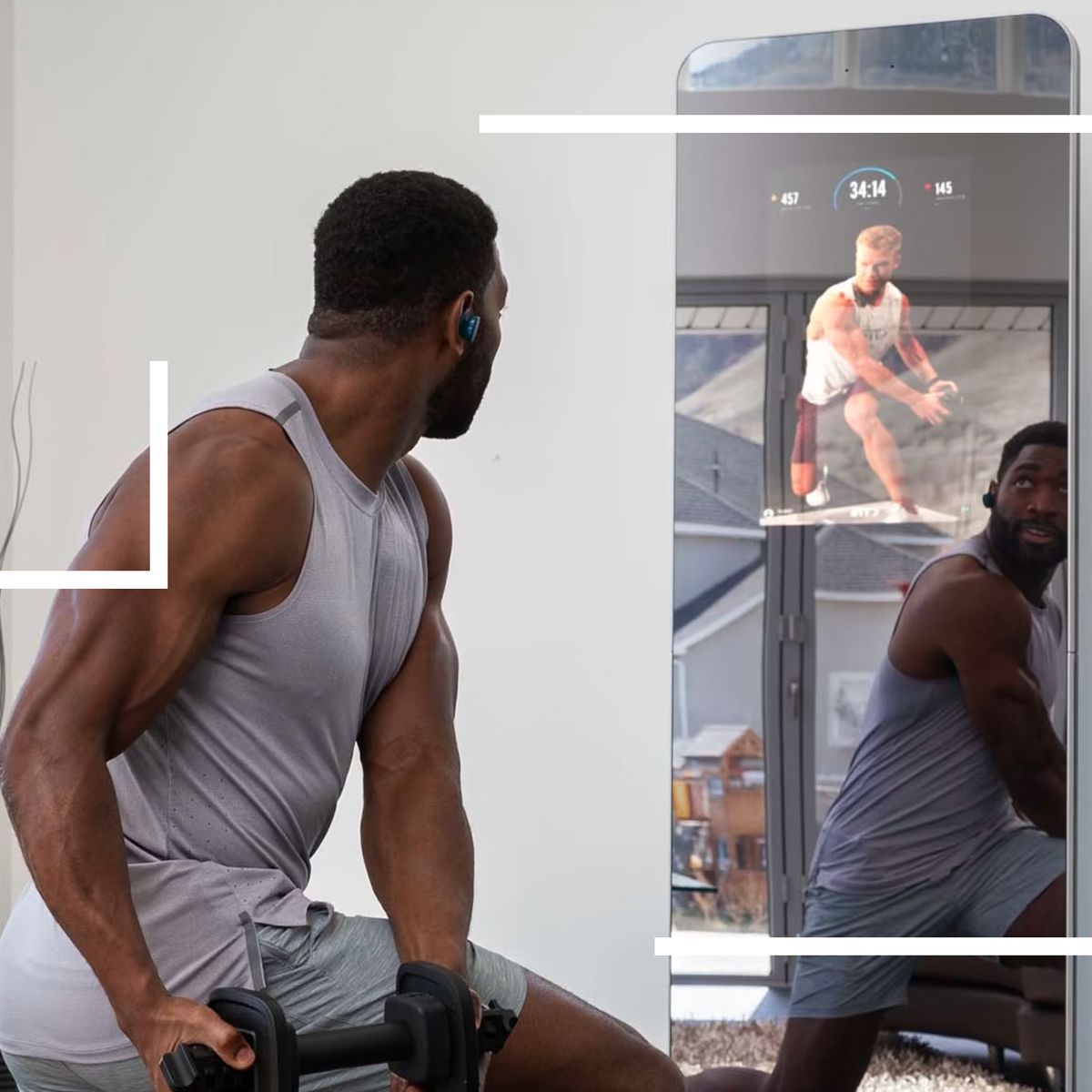 Meet Mirror Fitness, the Interactive At-Home Device Changing Your Workout