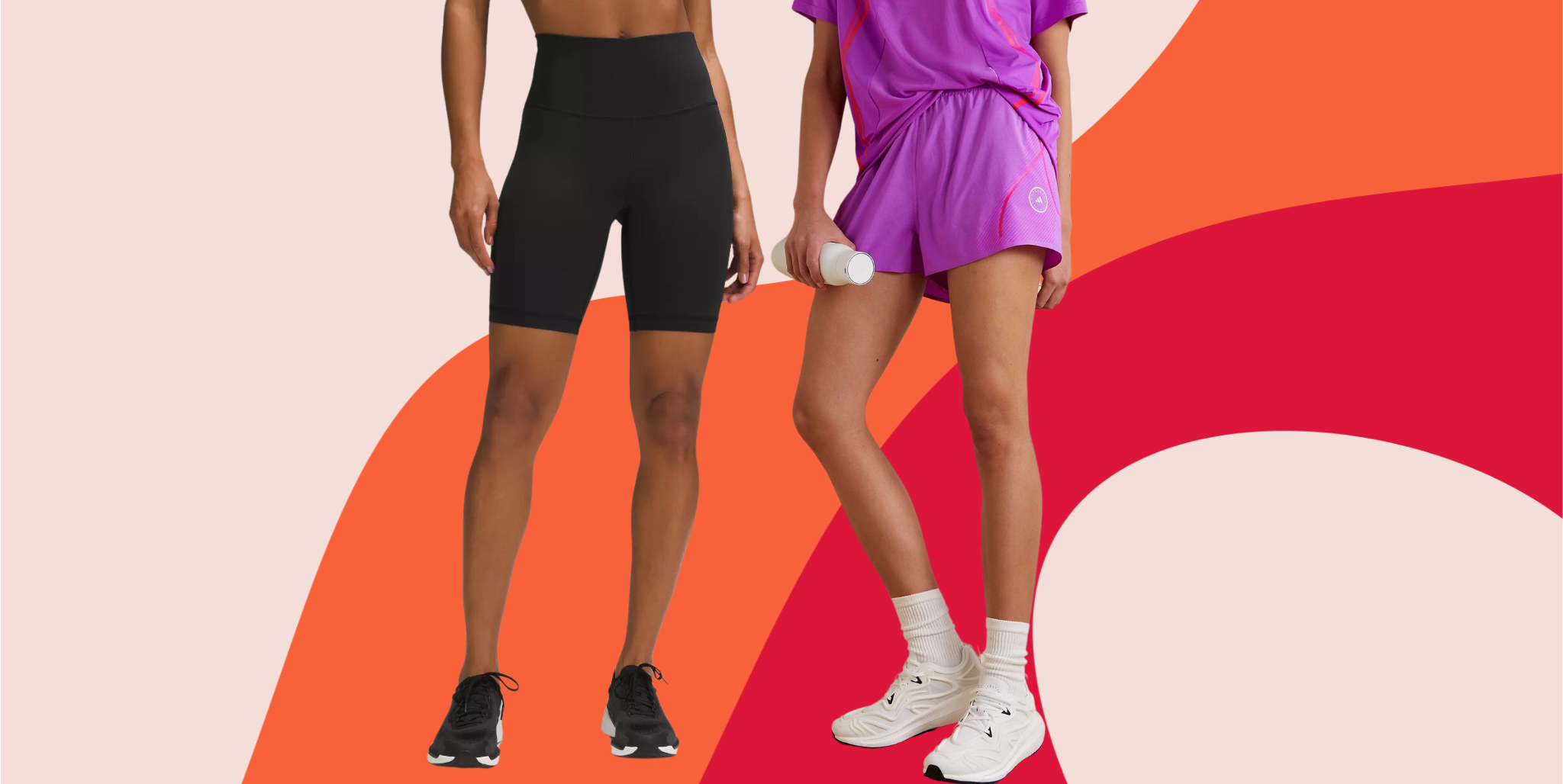 Domyos Women's Cardio Fitness Loose Shorts - Pink - S