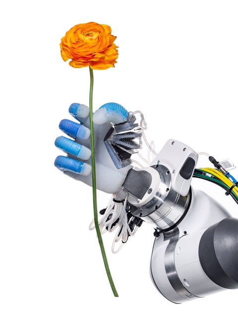 https://www.nationalgeographic.com/content/dam/science/2020/12/04/best2020/best2020-01.jpg In het Robotics and Biology Laboratory van de Technische Universitt Berlin neemt een robothand met pneumatische vingers een bloem in een stevige en toch voorzichtige grip met een behendigheid die lijkt op die van een mens Door recente ontwikkelingen zijn robots beter dan ooit in staat om menselijke vaardigheden na te doen
