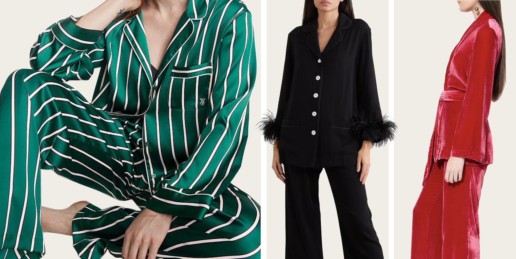 Women's Velour Pajama Set in Black – Petite Plume