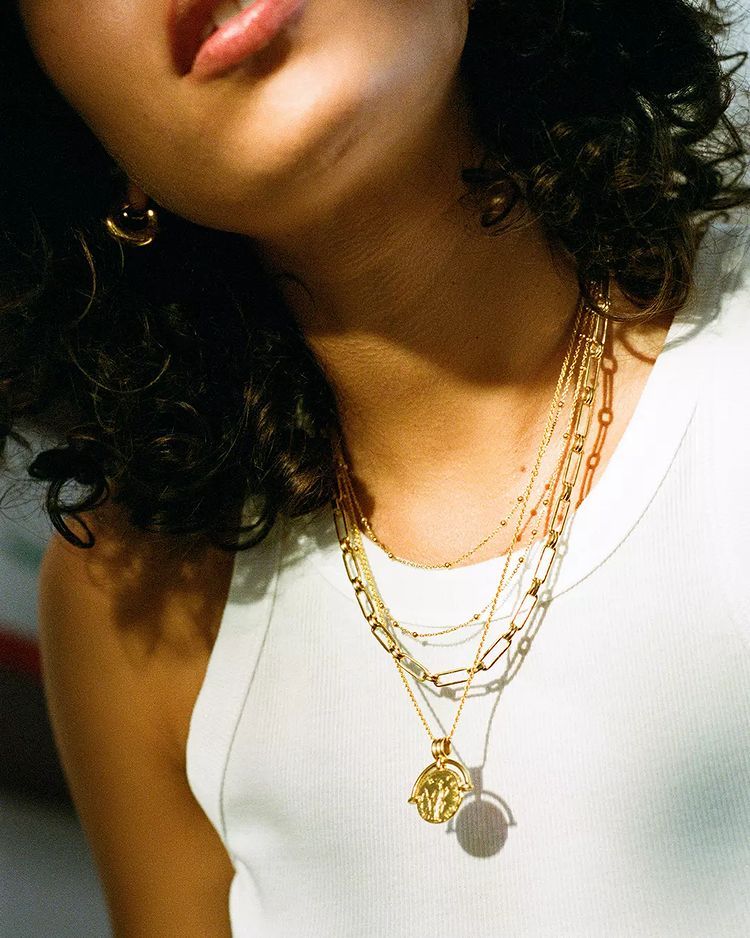 Fringe Multi Layered Gold Chain Necklace : Amazon.in: Fashion