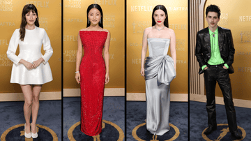 best dressed stars at the 2025 sag awards