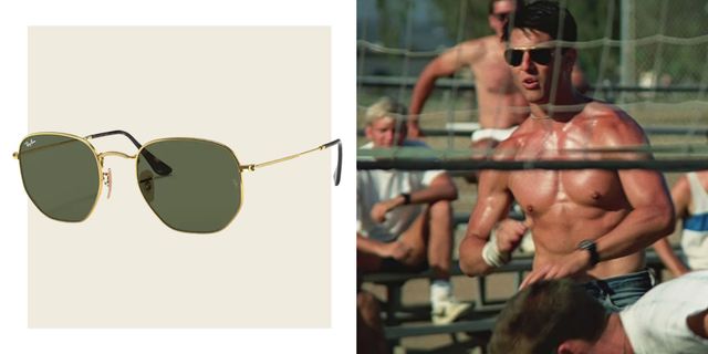 Men's Sunglasses Fashion Designer Dark Black Lens Flat Retro Shades New  Style