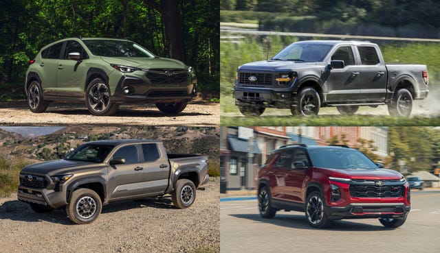 bestselling cars and trucks 2025 q1