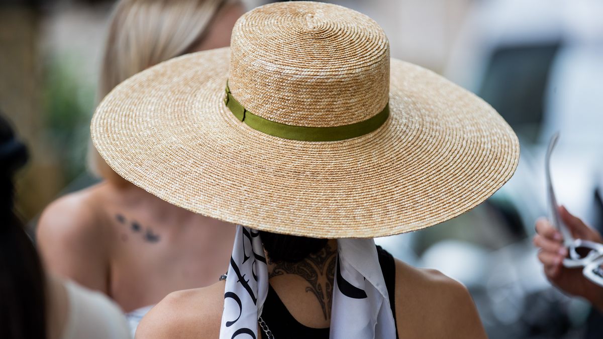 Buy Sun Visor Hats for Women, Wide Brim Straw Sun Hats Topless