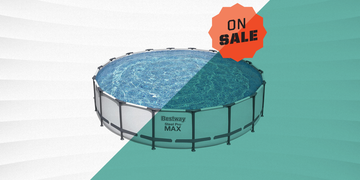 metal frame above ground pool on sale