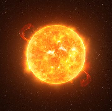 Humongous flare from sun's nearest neighbor breaks records