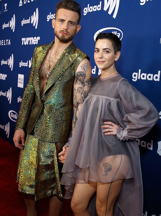 Bethany Meyers and Nico Tortorella GLAAD awards