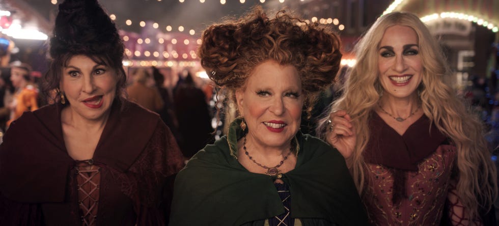 bette midler, kathy najimy, sarah jessica parker, hocus pocus 2
