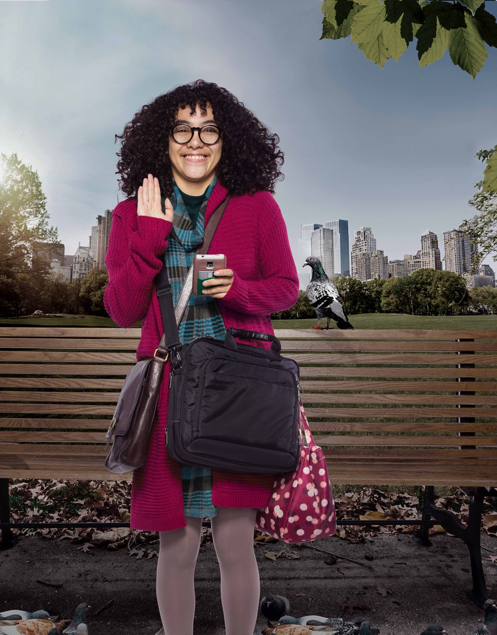 betty en ny  central park, new york
