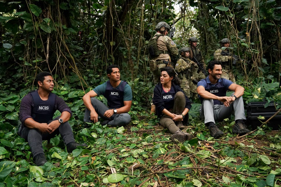 beulah koale, alex tarrant, yasmine albustami, noah mills, ncis hawai'i