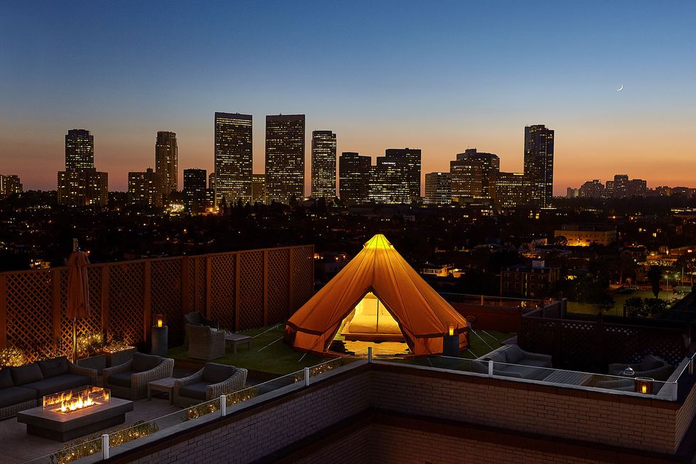 best us glamping destinations — beverly wilshire