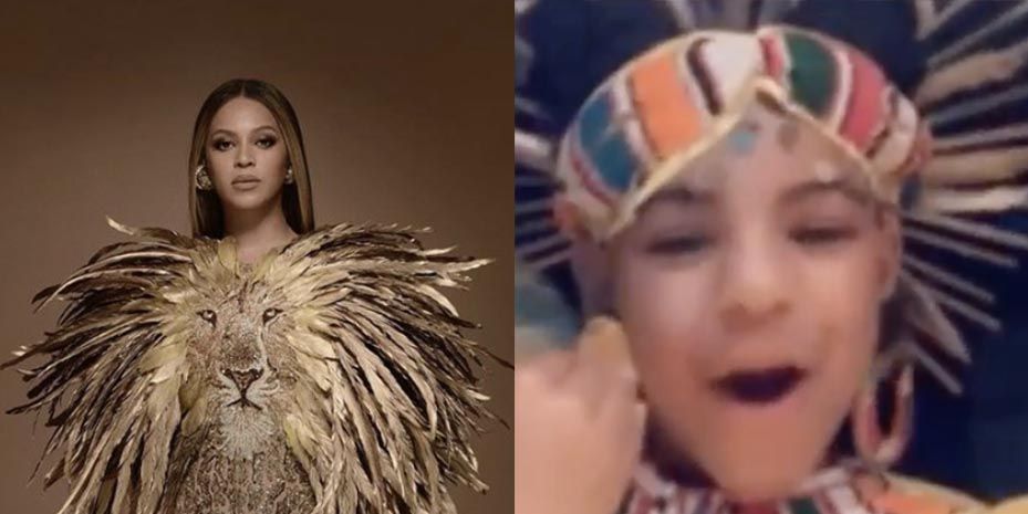 Beyoncé and Blue Ivy Just Went Full Lion King at 2019's Wearable Art Gala