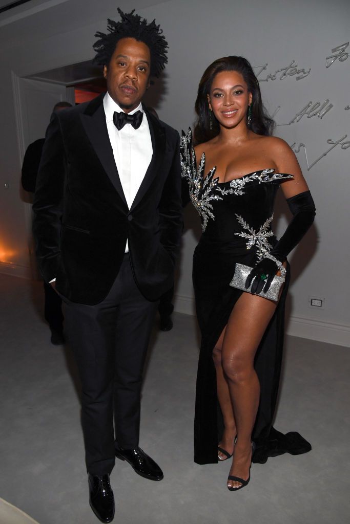 Beyoncé and Jay-Z Have a Rare Matching Fashion Moment at Wedding