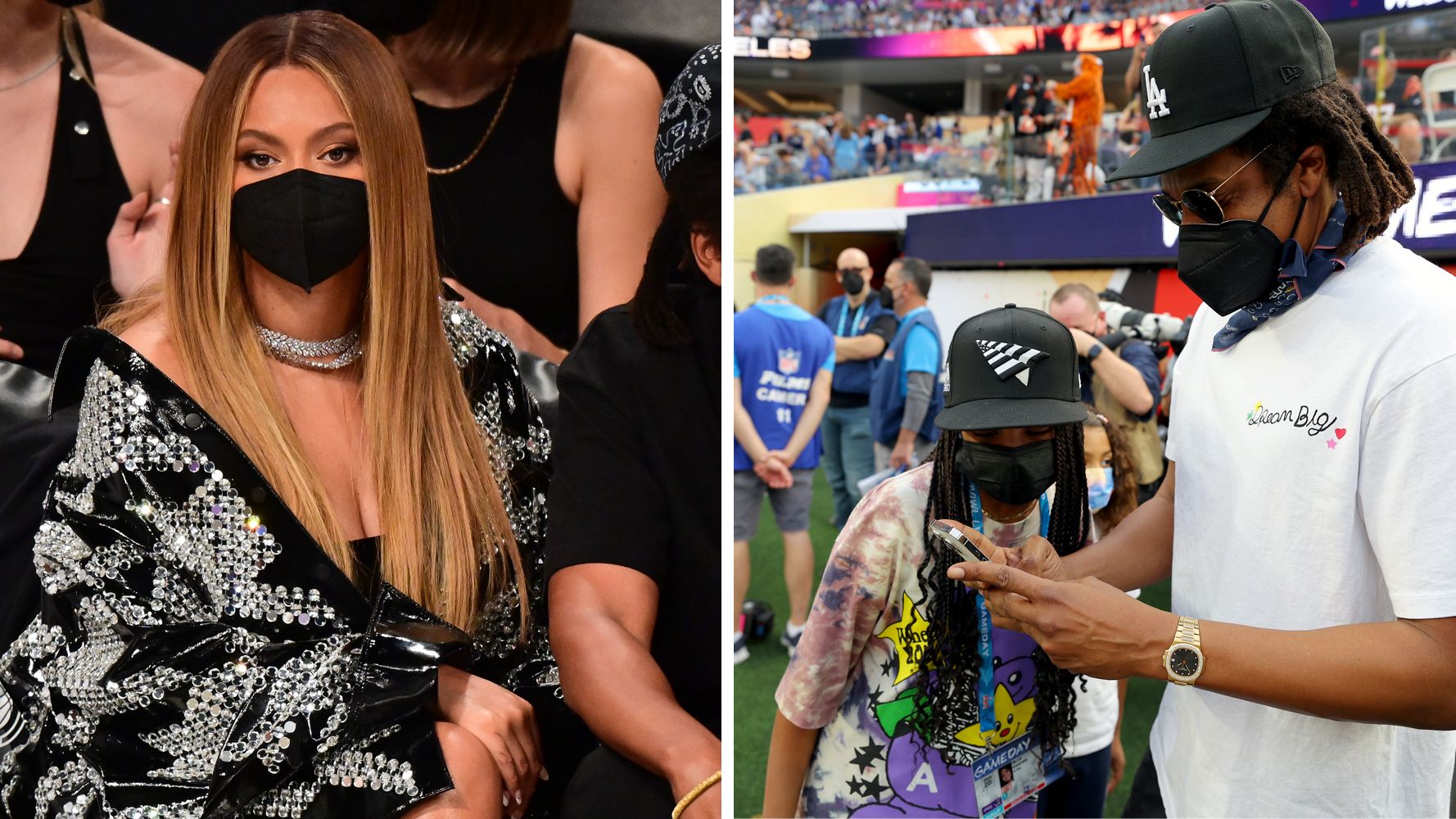 See Beyoncé, Jay-Z & Blue Ivy\'s Family Trip to the 2022 Super Bowl