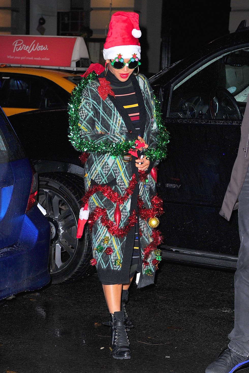 Celebrity Sightings In New York City - December 14, 2015