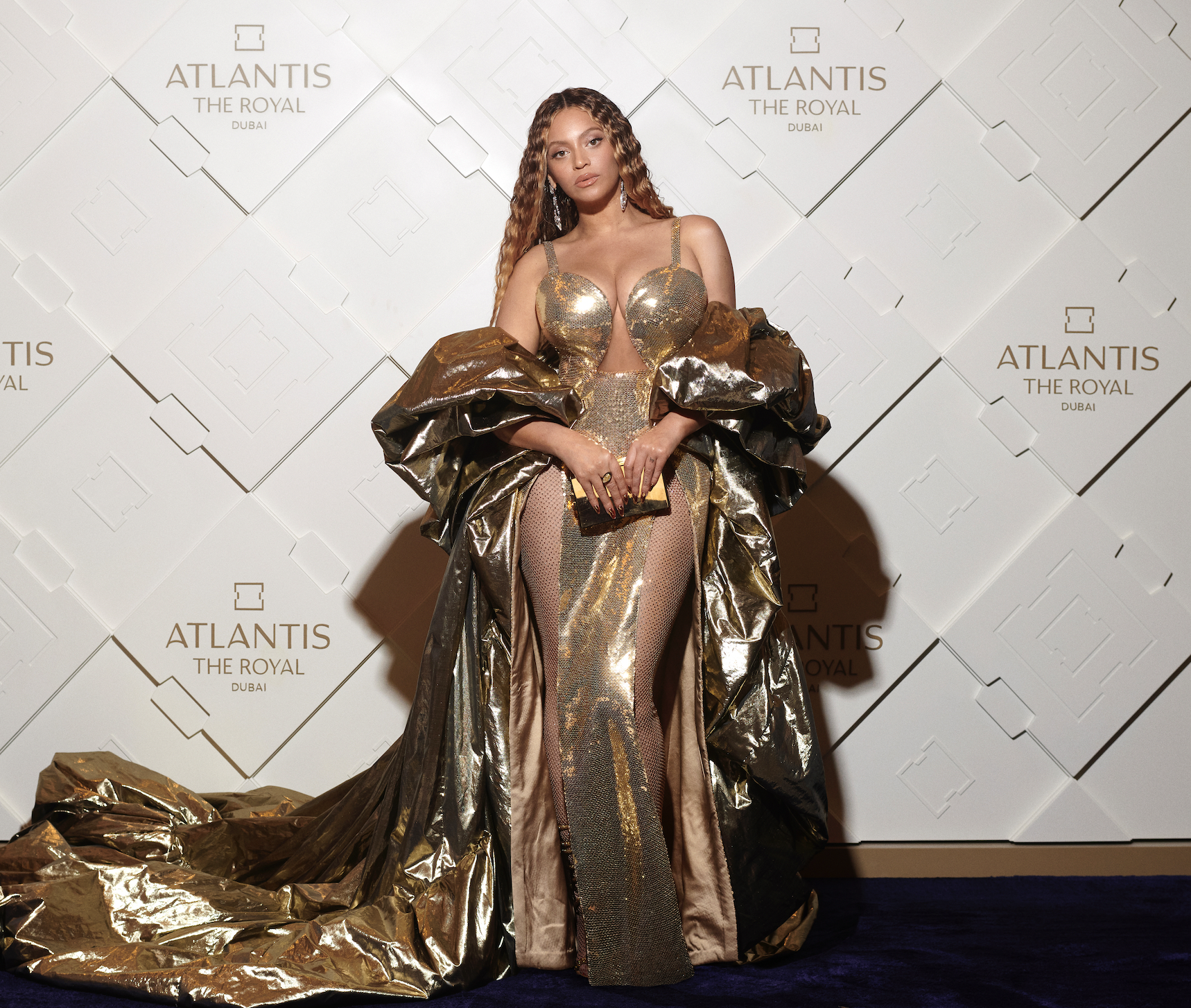 Beyoncé Pops in Pajamas at Louis Vuitton Menswear Show, Spring 2024 – WWD