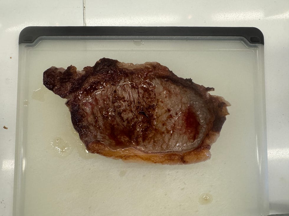 steak on a cutting board