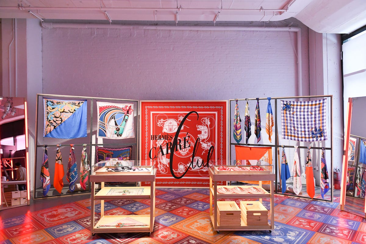 Hermès Carre Club New York City - Hermes Opens Pop-Up VIP Club in NYC