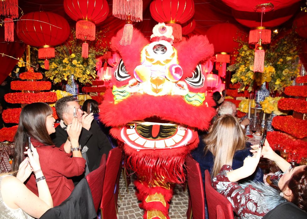 Red, Event, Tradition, Ceremony, Chinese new year, Fun, Temple, Ritual, Holiday, Marriage, 