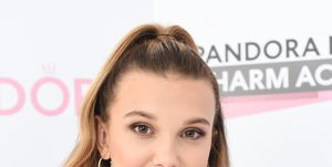Millie Bobby Brown Poses With Louis Vuitton's Nicolas Ghesquière