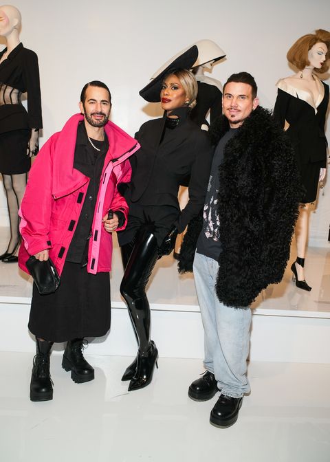 marc jacobs laverne cox and charly defrancesco