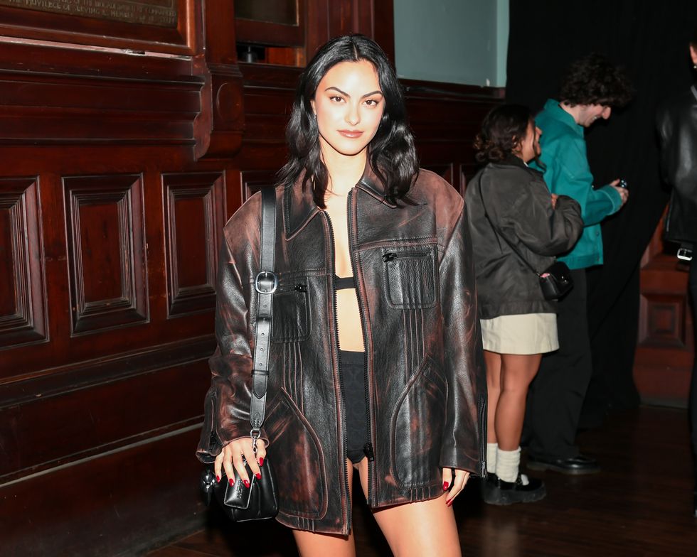 camila mendes at the coach fall 2023 show