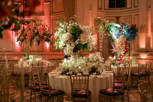 7 Stunning Tables from the New York Botanical Garden Orchid Dinner