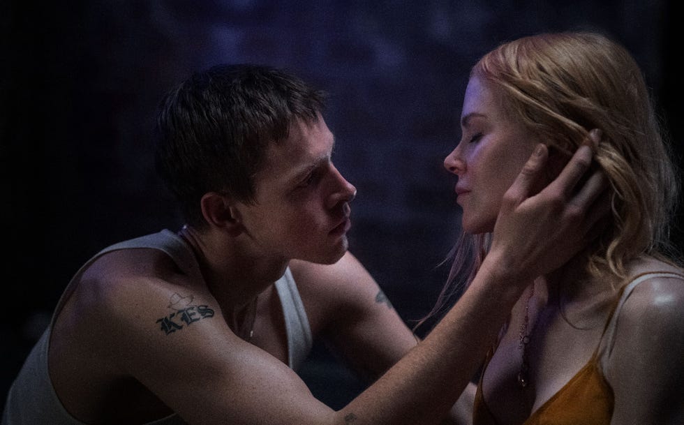 harris dickinson and nicole kidman still from the erotic thriller babygirl