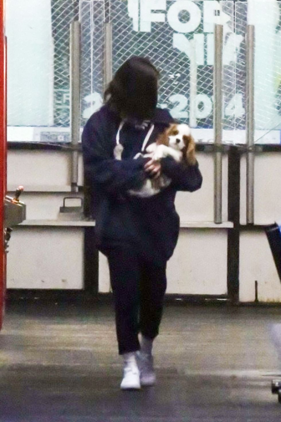 Selena Gomez and her dog Charlie