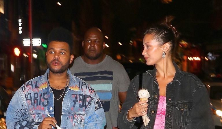 Bella and the Weeknd go for ice cream 