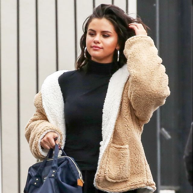 *EXCLUSIVE* Selena Gomez looks radiant arriving at a studio