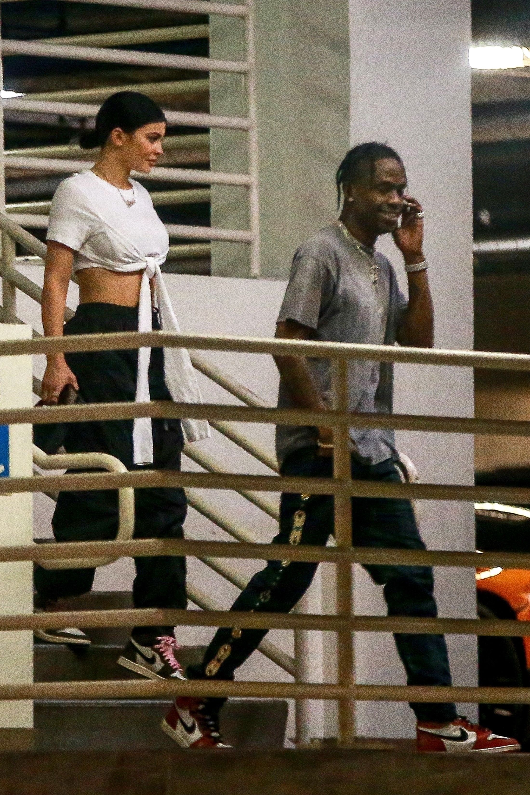 Kylie Jenner and Travis Scott Shop, And She's Wearing Nike!