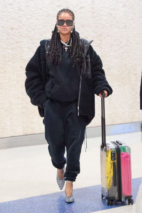 Rihanna airport style