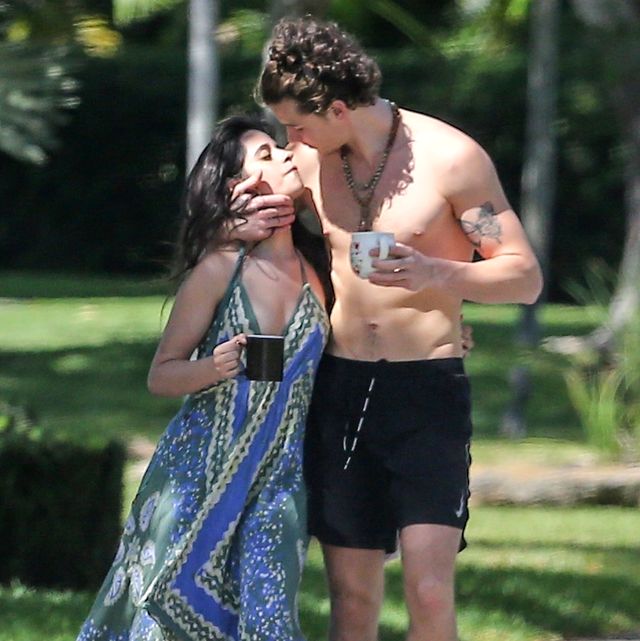 Camila Cabello and Shawn Mendes take a brief quarantine break with a PDA-filled walk