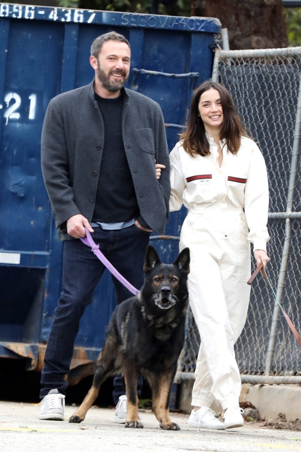 Ben Affleck and Ana de Armas look smitten together on an Easter Sunday walk