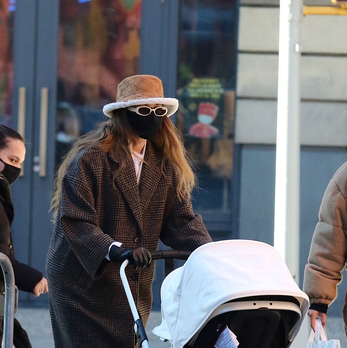 Gigi Hadid Is the Chicest New Mom In a Louis Vuitton Bucket Hat