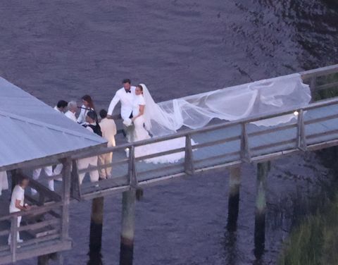 See Photos of Jennifer Lopez's Wedding Dresses - JLo Vegas Wedding Dress  Details