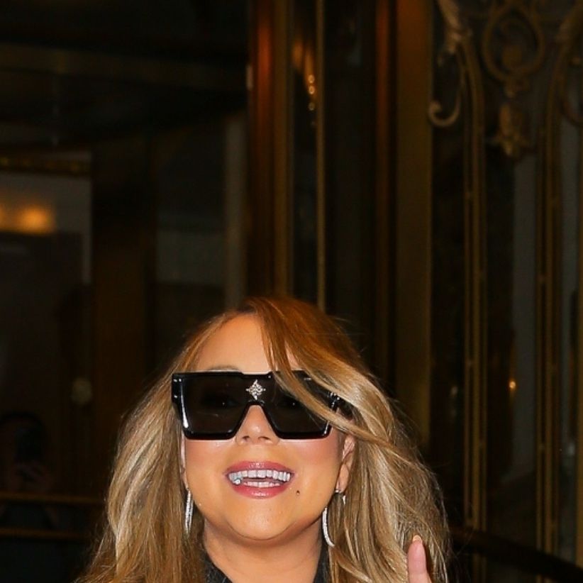 Mariah Carey's Lingerie Under Sheer Black Dress In NYC: Photos – Hollywood  Life