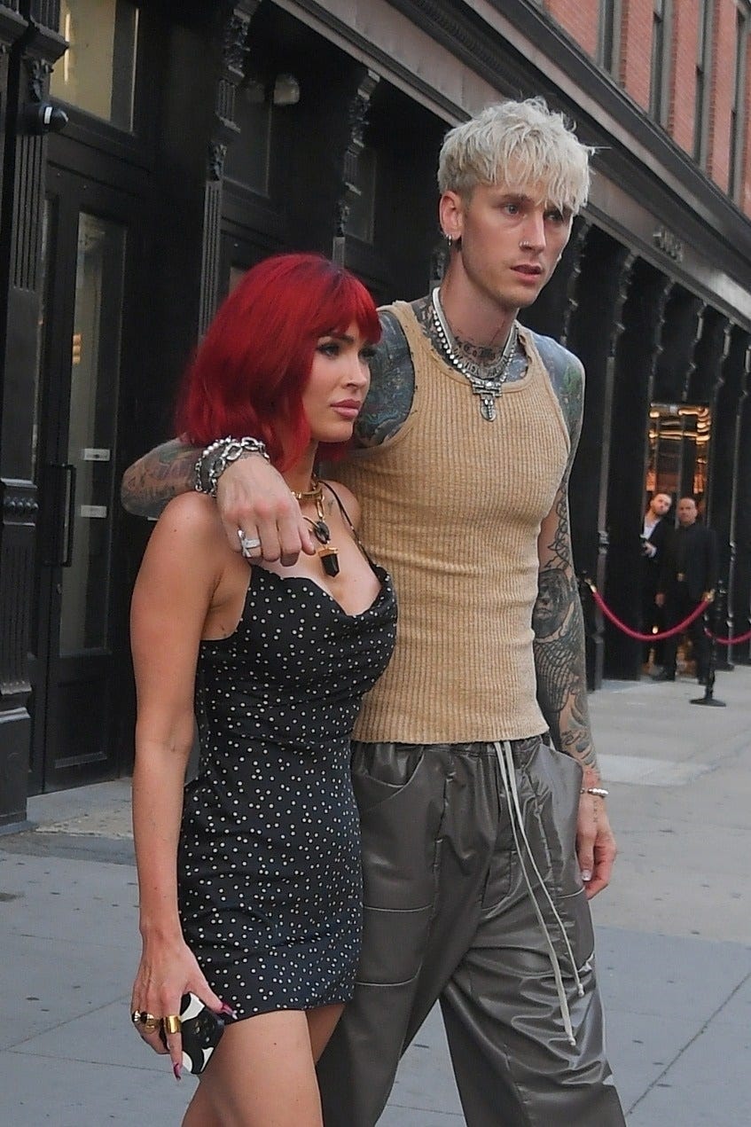 megan fox, mgk