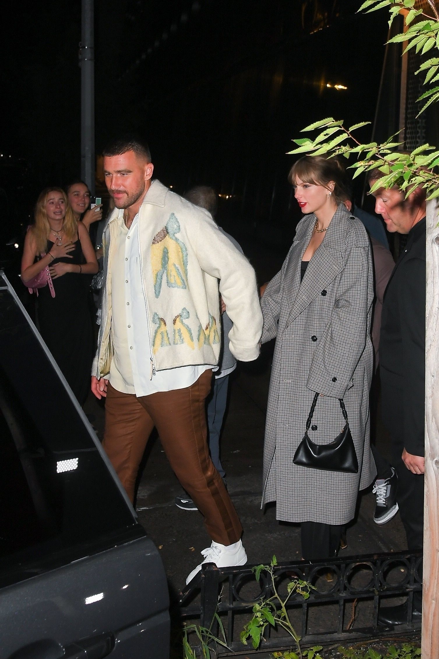 Travis Kelce and Taylor Swift Seen Holding Hands After Surprise