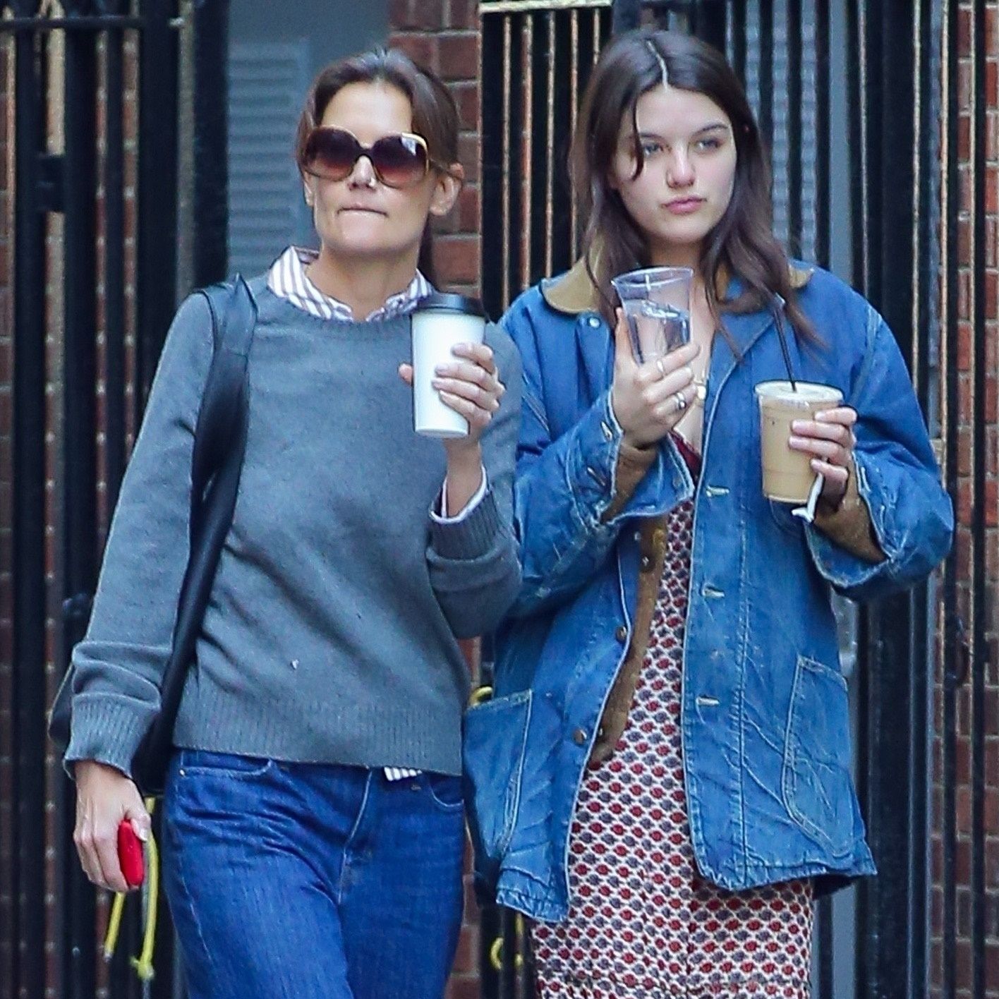 Suri Cruise Takes a Note Out of Mom Katie Holmes's Playbook in a Flowy Boho Dress